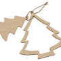 Подвеска деревянная "Две ёлочки"