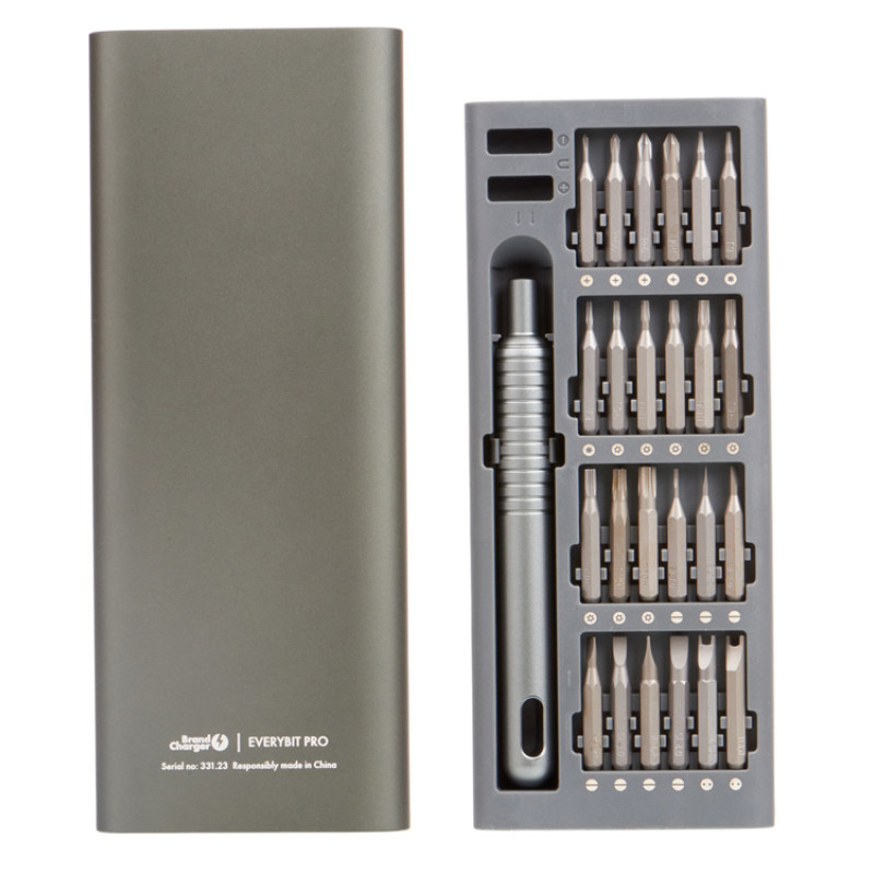 Набор отверток 48-в-1 «Everybit Pro», серый