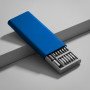 Отвертка с набором из 24 насадок "Bits", темно-синий
