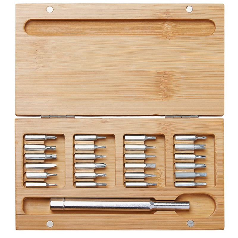 Набор отверток 24-в-1, натуральный