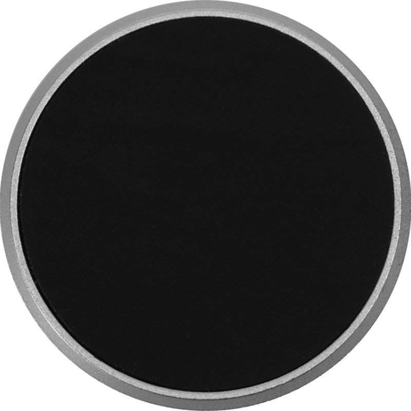 Магнитный держатель для телефона "Magpin mini", черный/стальной