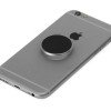 Магнитный держатель для телефона "Magpin mini", черный/стальной