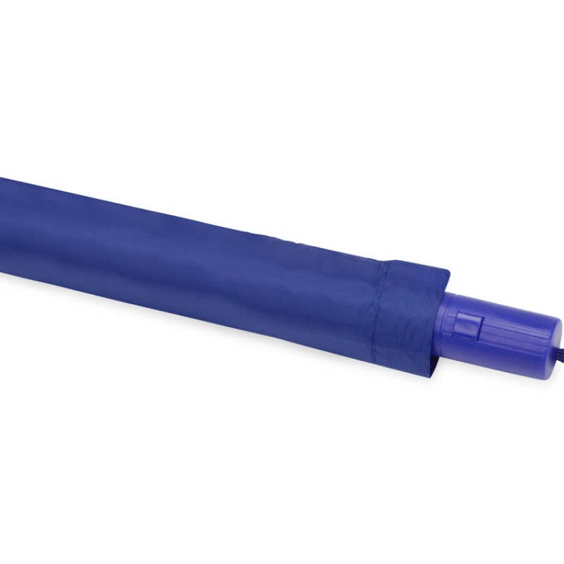 Зонт складной "Tulsa", полуавтоматический, 2 сложения, с чехлом, синий