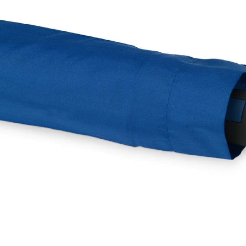 Зонт складной "Irvine", полуавтоматический, 3 сложения, с чехлом, синий