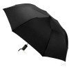 Зонт-полуавтомат Flick, черный (P)
