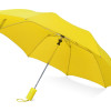Зонт складной "Tulsa", полуавтоматический, 2 сложения, с чехлом, желтый