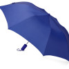 Зонт складной "Tulsa", полуавтоматический, 2 сложения, с чехлом, синий