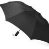 Зонт складной "Tulsa", полуавтоматический, 2 сложения, с чехлом, черный