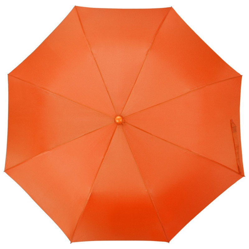 Зонт складной "Tulsa", полуавтоматический, 2 сложения, с чехлом, оранжевый