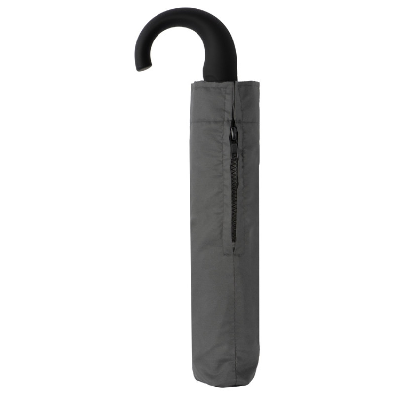 Бизнес зонт-автомат Britney с большим куполом, холодный серый (Р) Бизнес зонт-автомат Britney с большим куполом, холодный серый (Р)