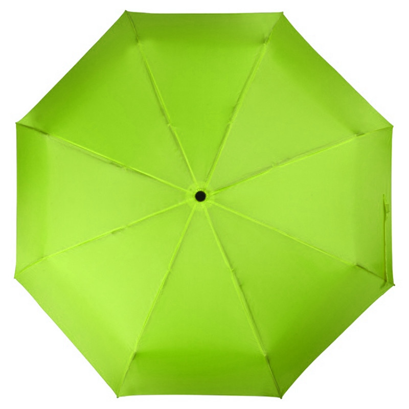 Зонт складной "Columbus", механический, 3 сложения, с чехлом, зеленое яблоко (Р)