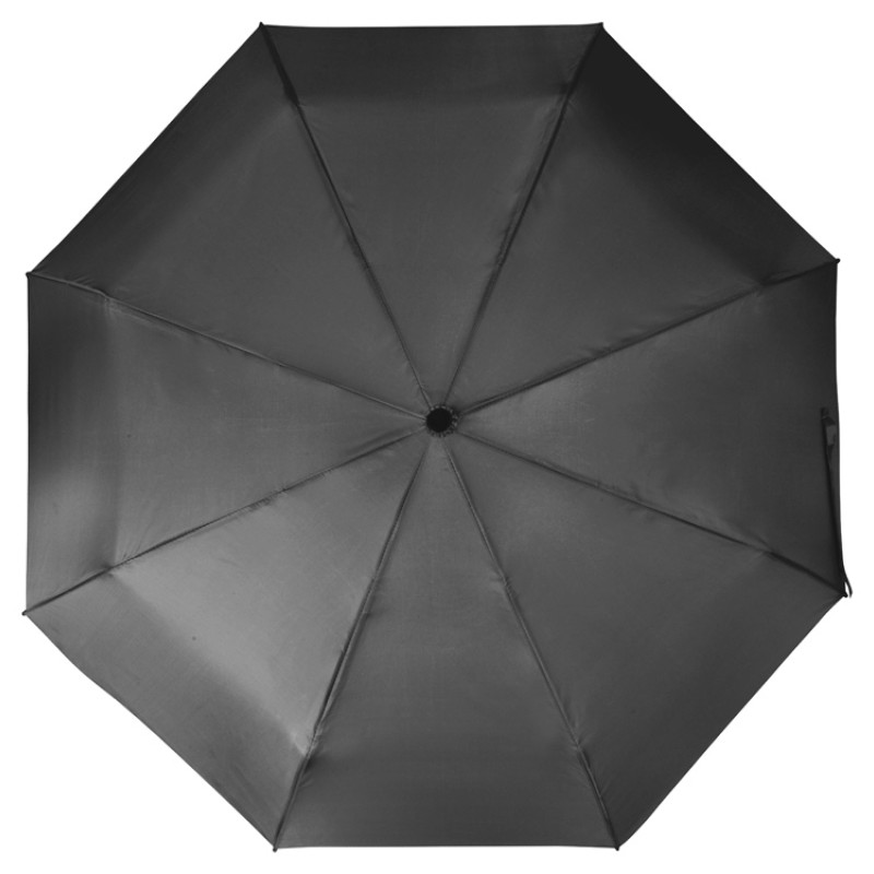 Зонт складной "Columbus", механический, 3 сложения, с чехлом, черный