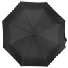 Зонт складной "Cary", полуавтоматический, 3 сложения, с чехлом, черный (P)