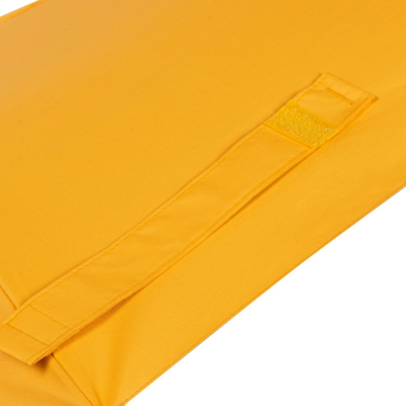 Зонт-автомат Dual с двухцветным куполом, желтый/черный (Р)