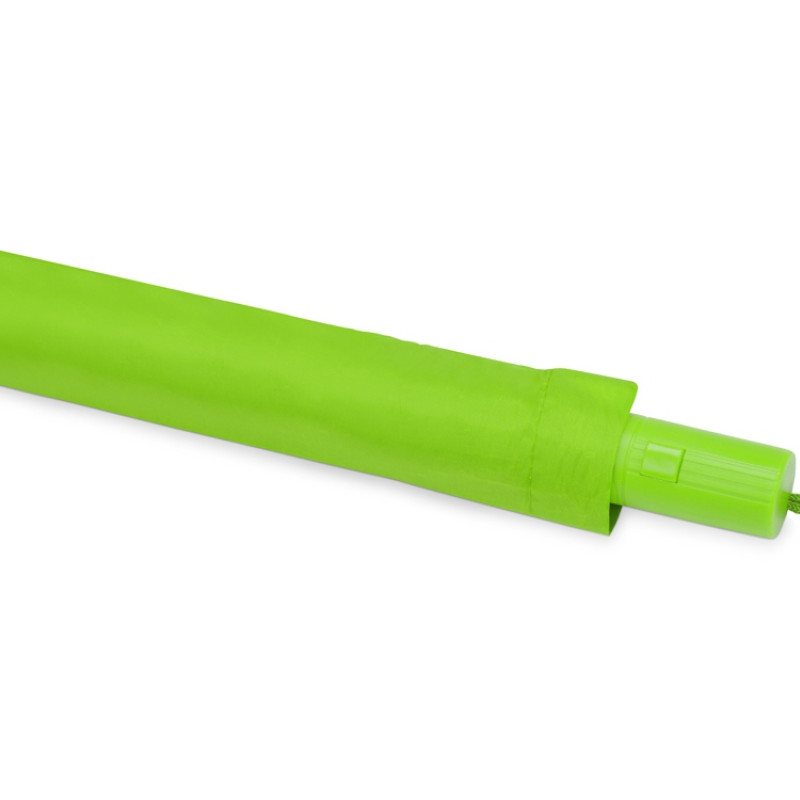 Зонт складной "Tulsa", полуавтоматический, 2 сложения, с чехлом, зеленое яблоко