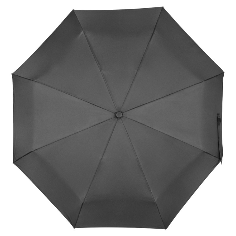 Зонт складной "Ontario", автоматический, 3 сложения, с чехлом, черный Зонт складной "Ontario", автоматический, 3 сложения, с чехлом, черный