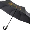 Montebello 21-дюймовый складной зонт с автоматическим открытием/закрытием и изогнутой ручкой, черный Montebello 21-дюймовый складной зонт с автоматическим открытием/закрытием и изогнутой ручкой, черный
