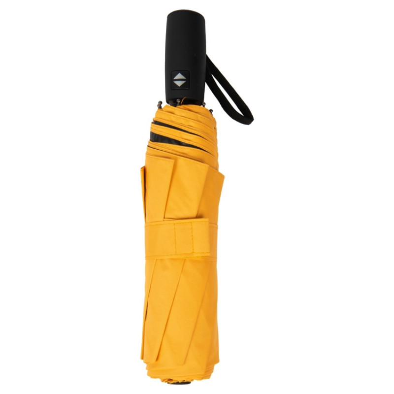 Зонт-автомат Dual с двухцветным куполом, желтый/черный (Р)