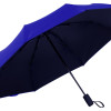 Зонт-автомат Dual с двухцветным куполом, голубой/черный (P)