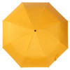 Зонт-автомат Dual с двухцветным куполом, желтый/черный (Р)