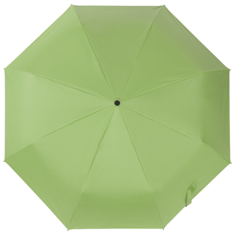 Зонт-автомат Dual с двухцветным куполом, зеленое яблоко/черный (Р)