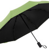 Зонт-автомат Dual с двухцветным куполом, зеленое яблоко/черный (Р)
