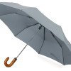 Зонт складной "Cary", полуавтоматический, 3 сложения, с чехлом, светло-серый