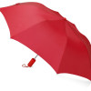 Зонт складной "Tulsa", полуавтоматический, 2 сложения, с чехлом, красный
