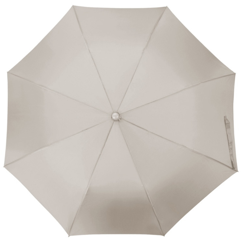 Зонт складной "Tulsa", полуавтоматический, 2 сложения, с чехлом, серый