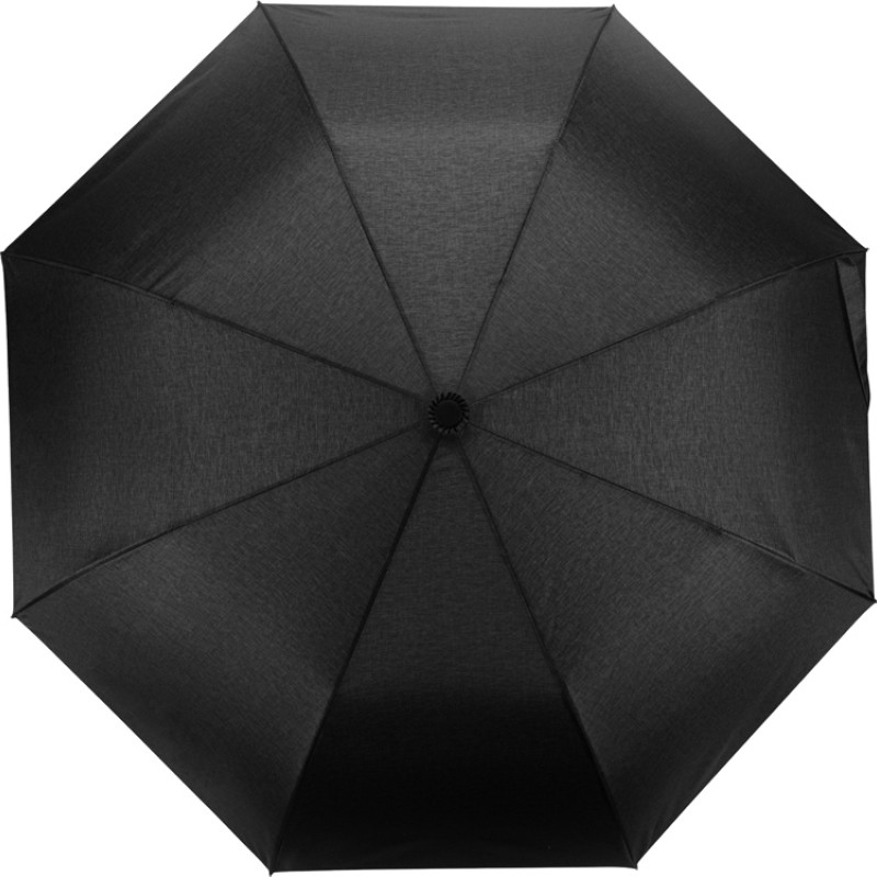 Зонт-полуавтомат Flick, черный (P)