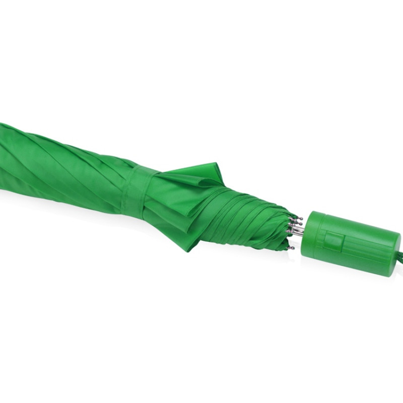 Зонт складной "Tulsa", полуавтоматический, 2 сложения, с чехлом, зеленый