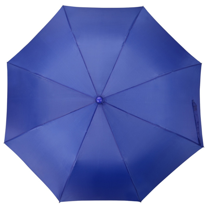 Зонт складной "Tulsa", полуавтоматический, 2 сложения, с чехлом, синий