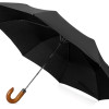 Зонт складной "Cary", полуавтоматический, 3 сложения, с чехлом, черный (P)