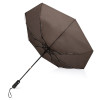 Зонт складной "Ontario", автоматический, 3 сложения, с чехлом, коричневый
