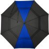Джефф 30-дюймовый ветрозащитный зонт-трость, королевский синий/черный