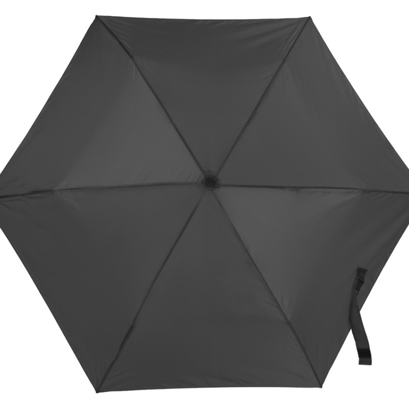Складной компактный механический зонт Super Light, серый Складной компактный механический зонт Super Light, серый