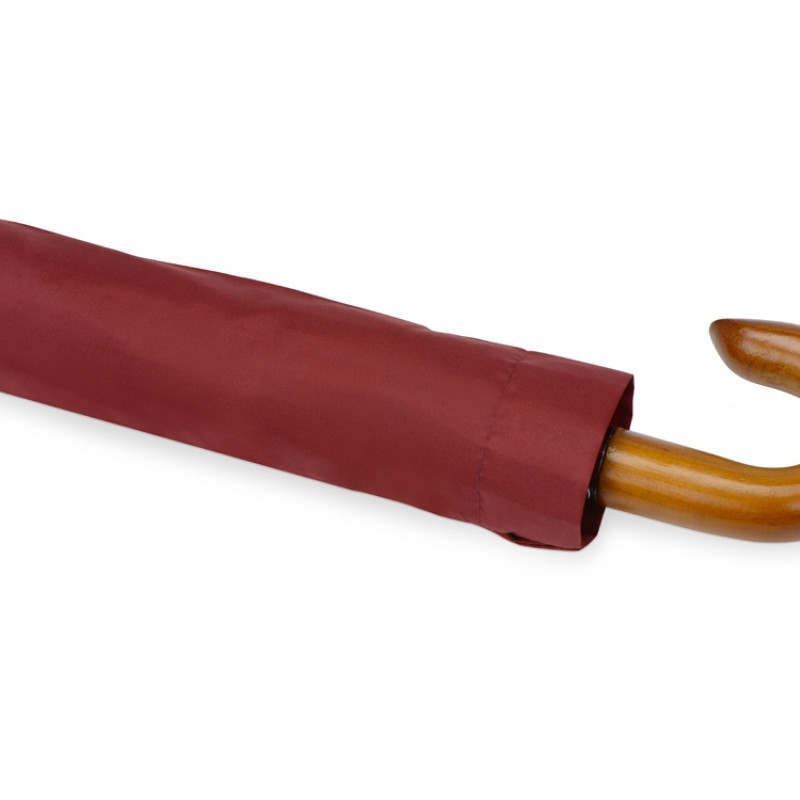 Зонт складной "Cary", полуавтоматический, 3 сложения, с чехлом, бордовый (P)