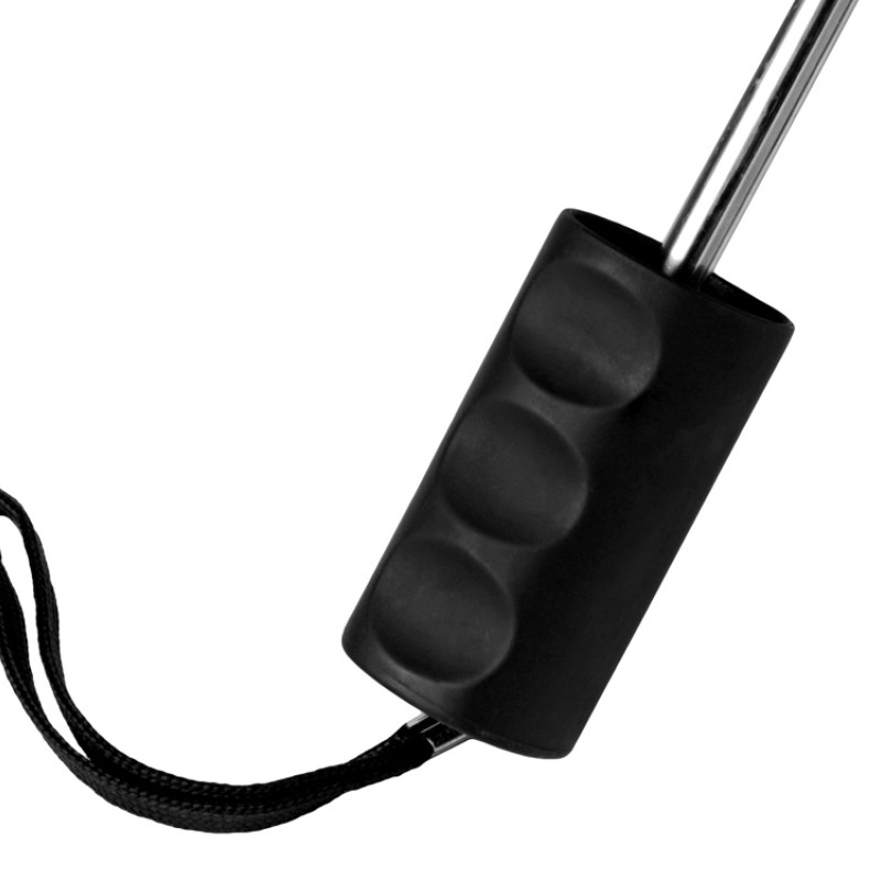 Зонт-полуавтомат Flick, черный (P)