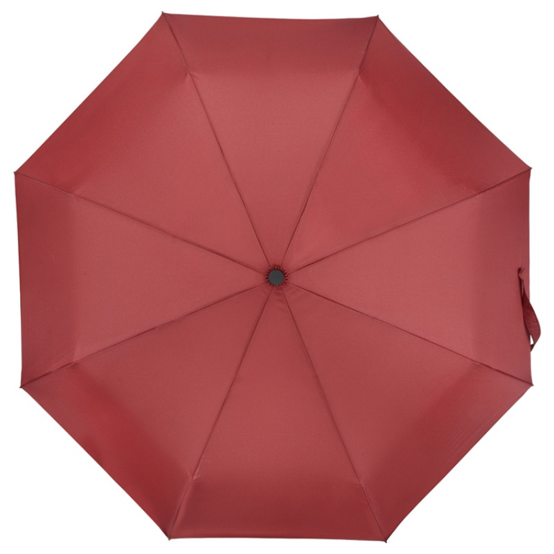 Зонт складной "Cary", полуавтоматический, 3 сложения, с чехлом, бордовый (P)