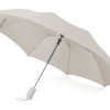 Зонт складной "Tulsa", полуавтоматический, 2 сложения, с чехлом, серый