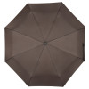 Зонт складной "Ontario", автоматический, 3 сложения, с чехлом, коричневый