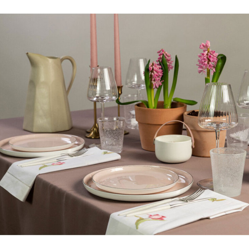 Свеча Valerie Concept с крышкой CNDL 5 PINK, белый/розовый (Р)