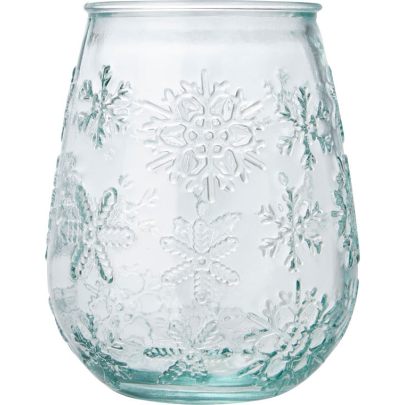 Подставка для чайной свечи Faro из переработанного стекла, прозрачный