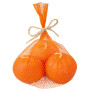 Набор свечей "Мандарины в сетке", оранжевый