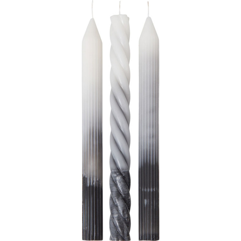 Набор столовых свечей с градиентом "Flicker & Flow"