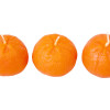 Набор свечей "Мандарины в сетке", оранжевый