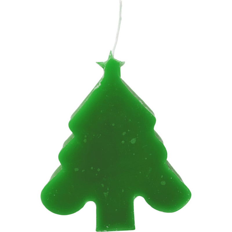 Свеча "Елочка", зеленый