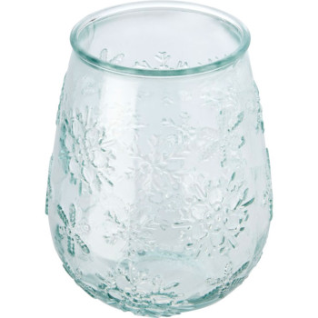 Подставка для чайной свечи Faro из переработанного стекла, прозрачный