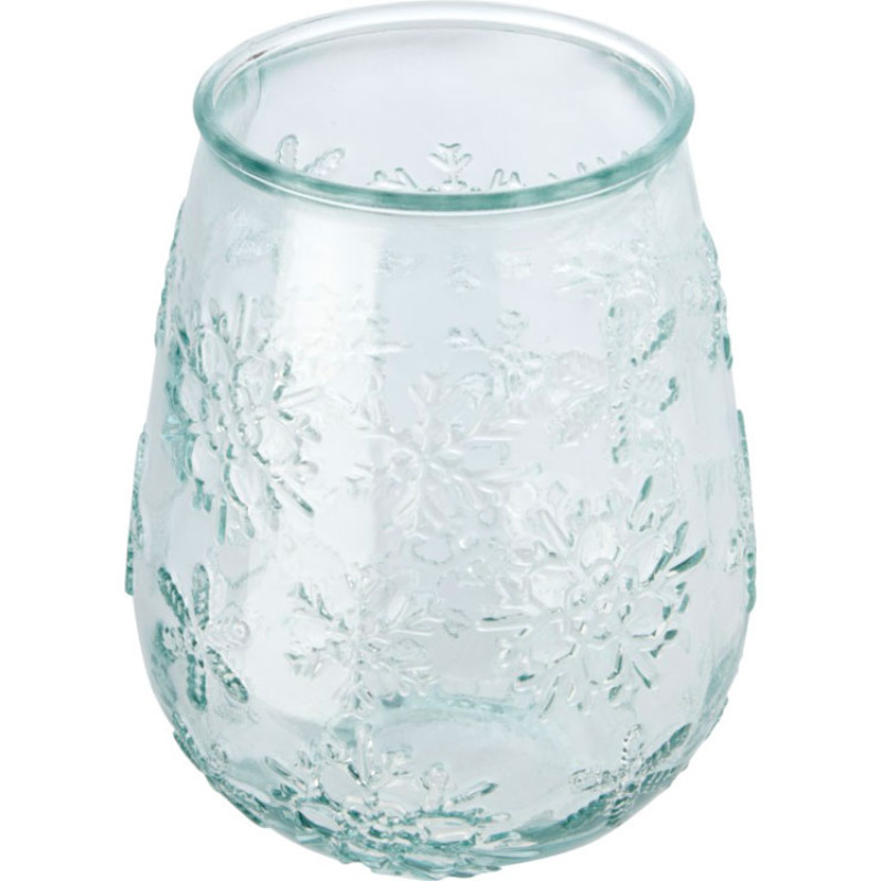 Подставка для чайной свечи Faro из переработанного стекла, прозрачный