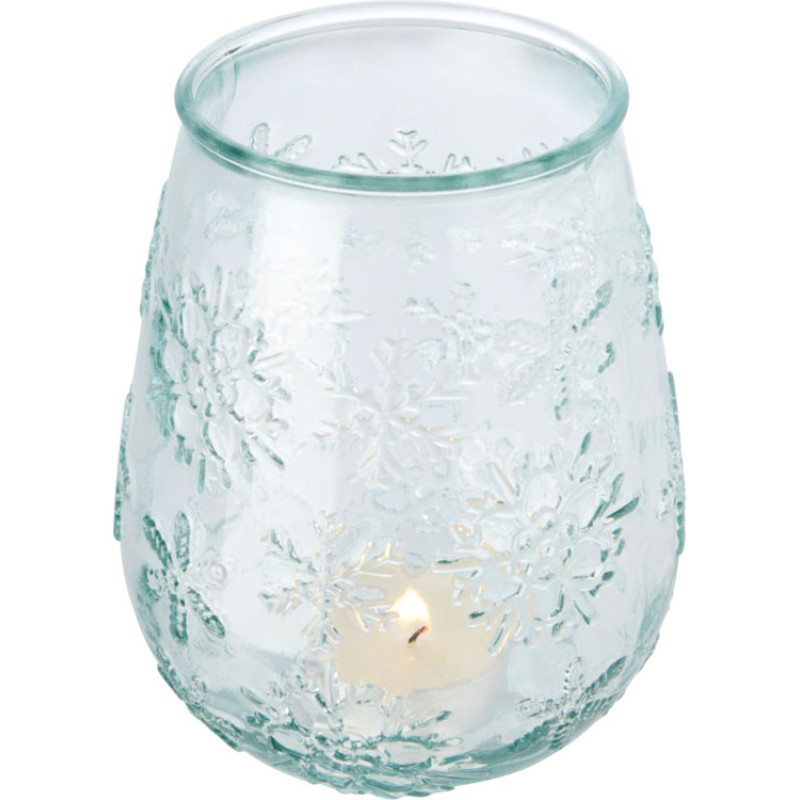 Подставка для чайной свечи Faro из переработанного стекла, прозрачный